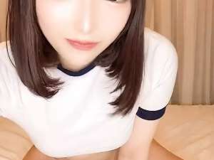 体操服ブルマ女子が赤縄でセルフ緊縛！慣れた手つきで自分自身を亀甲縛りしてレクチャーしてくれるゾ！