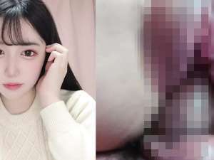 巨乳パイパン女子大生と中出しセックス！オマンコに出入りするチンポを接写ハメ撮り！